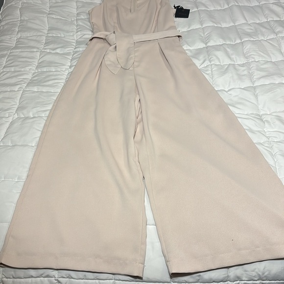 Takara Off White Wide-Leg Jumpsuit Size 5 - Picture 3 of 15